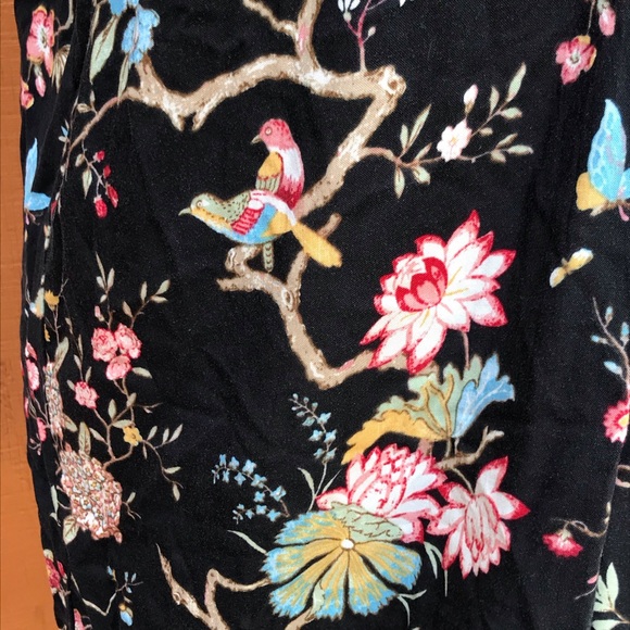 GP&J Baker for H&M Floral Bird Nature Print Dress - Picture 4 of 6